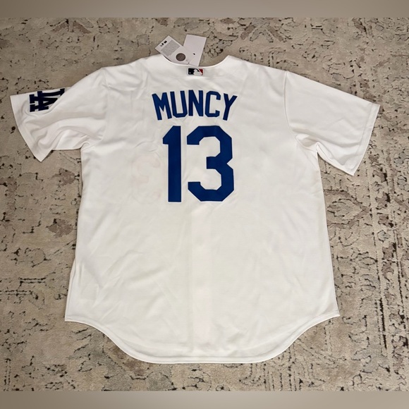 Nike LA Los Angeles Dodgers Max Muncy #13 MLB Baseball Jersey Men’s Sz: Large - Picture 6 of 6